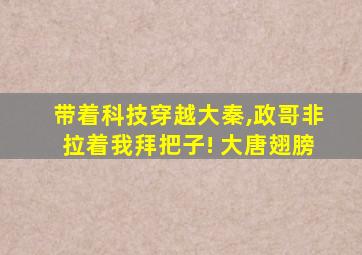 带着科技穿越大秦,政哥非拉着我拜把子! 大唐翅膀